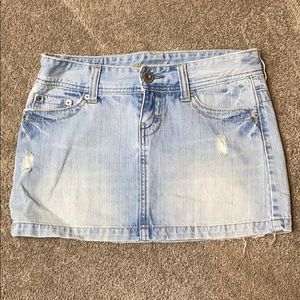 ☀️American Eagle vintage light denim skirt